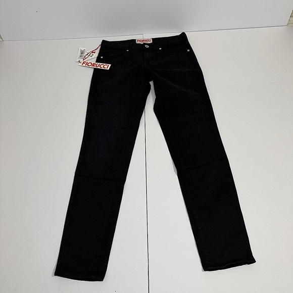 Fiorucci Denim - NWT Fiorucci Black Skinny Jeans Size 25 | Made in Tunisia